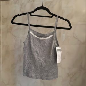 Brandy Melville Grey Tank Top